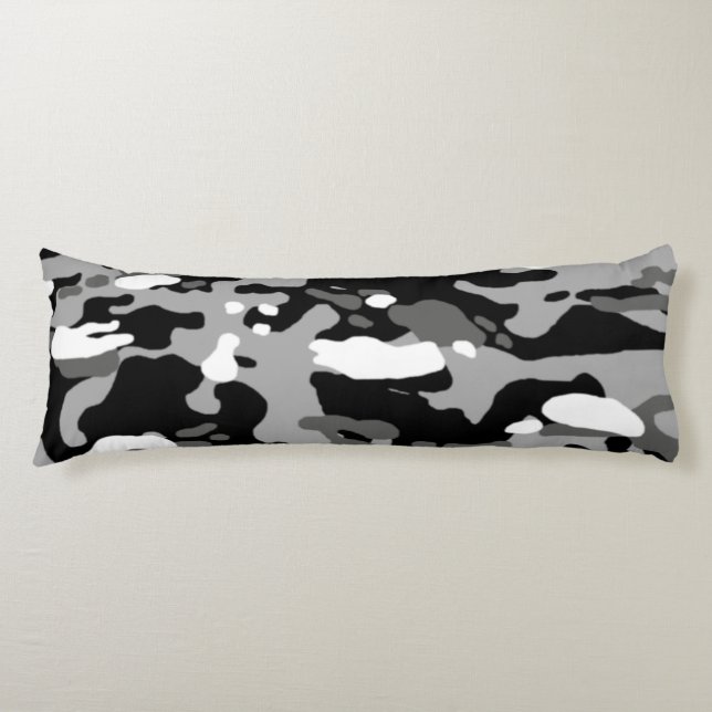 Urban Camouflage III Body Cushion (Front)