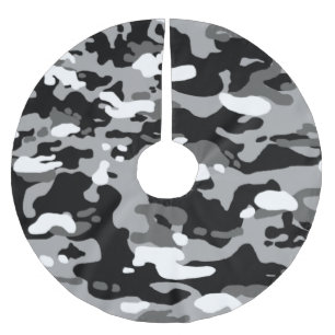 Urban Camouflage III Brushed Polyester Tree Skirt