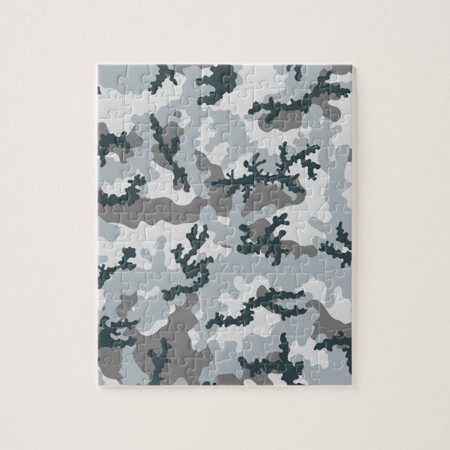 Urban camouflage jigsaw puzzle (Vertical)