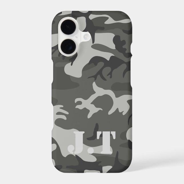Urban Camouflage Pattern Monogram (Back)
