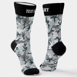 Urban Camouflage Pattern Socks