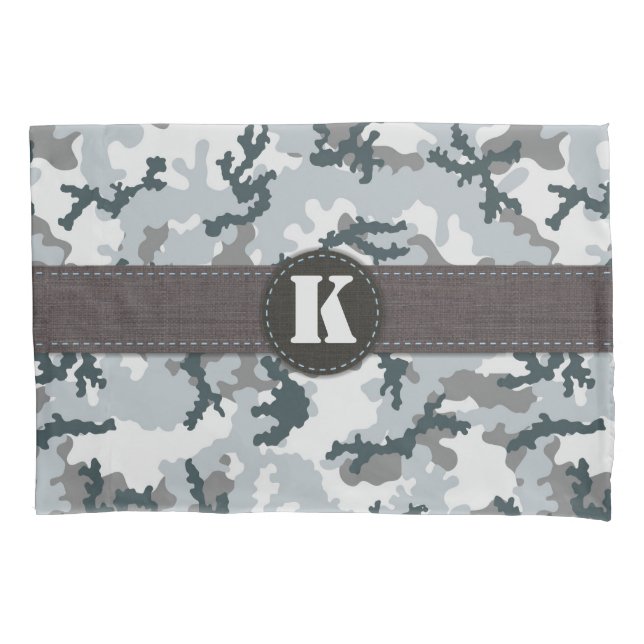 Urban camouflage pillowcase (Front)