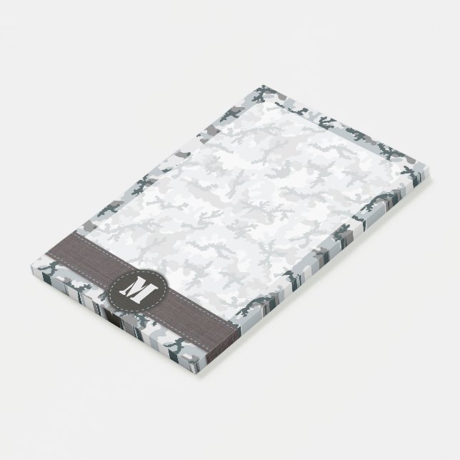 Urban camouflage post-it notes (Angled)
