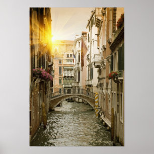 Urban Canal Poster
