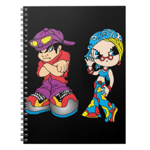 Urban Cartoon Duo Tee Notebook