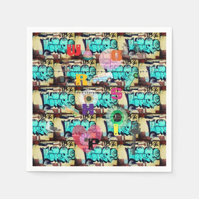 Urban Cathedral  Napkin (Front)