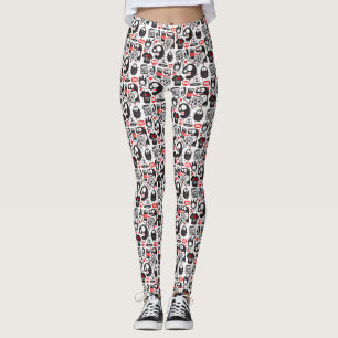 Urban Chaos Doodle Leggings