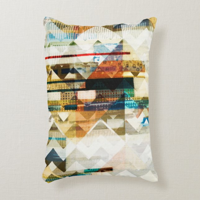 Urban Chevron II Decorative Cushion (Front(Vertical))