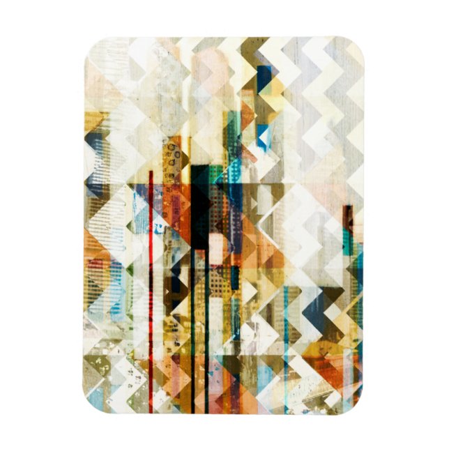 Urban Chevron II Magnet (Vertical)