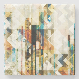 Urban Chevron II Stone Coaster