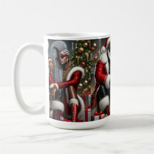 Urban Chic Santa Coffee Mug