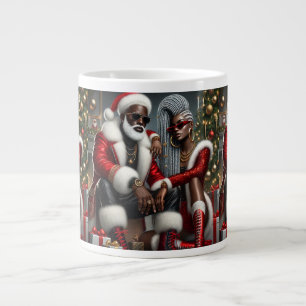 Urban Chic Santa Large Coffee Mug