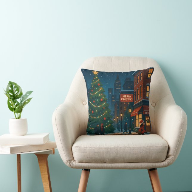 urban christmas cushion (Chair)