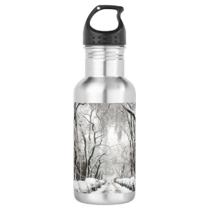 Urban Christmas Snow in Brooklyn NY 532 Ml Water Bottle