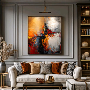 Urban Chroma: Fury & Light Canvas Print