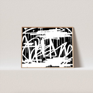 Urban City Graffiti Artwork, Cool Drip Street Art Poster