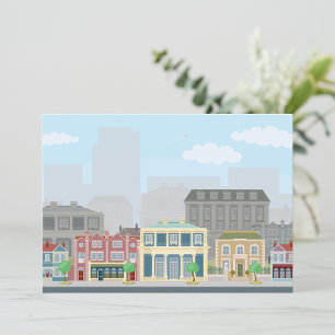 Urban City Invitations