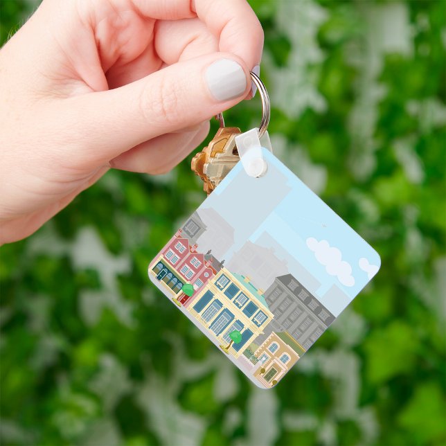 Urban City Keychain (Creator Uploaded)