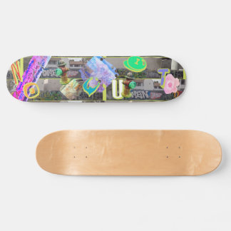 Urban Cityscape No Quit Skateboard