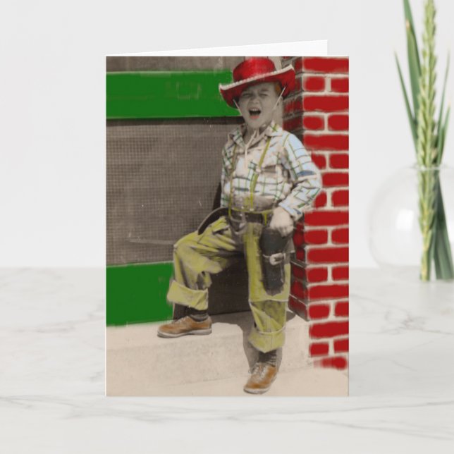 urban cowboy card (Front)