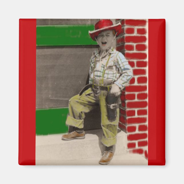 urban cowboy magnet (Front)