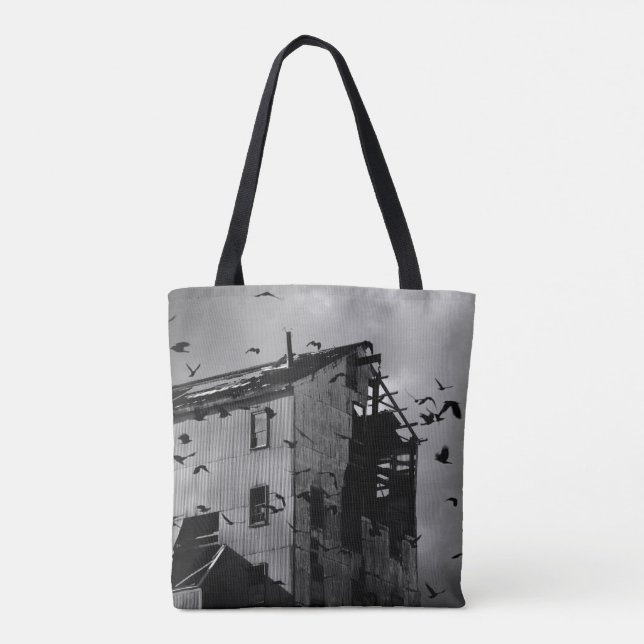 Urban Crows Tote Bag (Back)