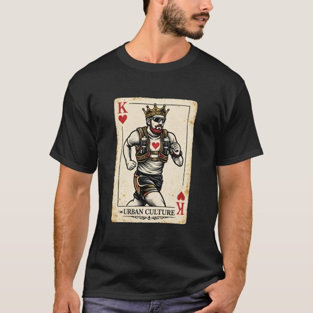 Urban Culture Running - King Of Hearts T-Shirt (Front)