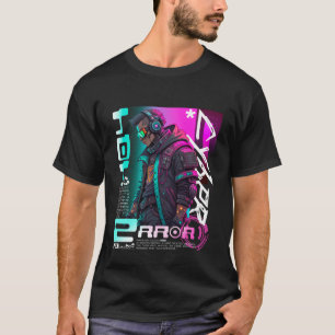 Urban Cyberpunk Streetwear Cyber Error Futuristic T-Shirt