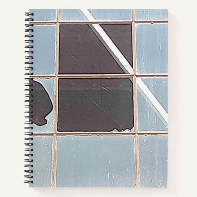 Urban Decay - Broken Industrial Window Notebook (Front)