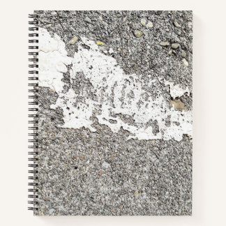 Urban Decay Theme - Painted Concrete Notebook
