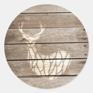 Urban Deer Classic Round Sticker