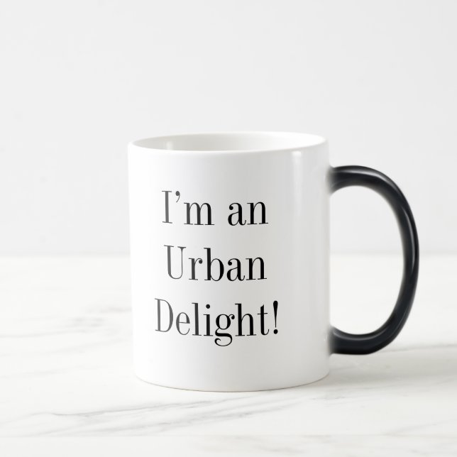 Urban Delight Quote Magic Mug (Right)