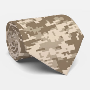 Urban Desert Digital Camo Pattern Tie