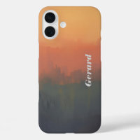 Urban Dreamscape at Sunset – Abstract Cityscape Ar