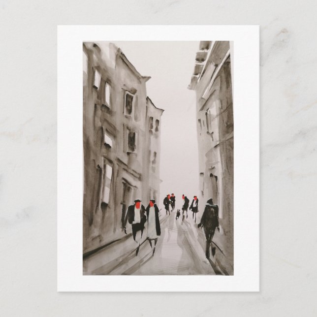 Urban Dwellers Art Postcard 11 (Front)