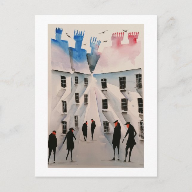 Urban Dwellers Art Postcard 4 (Front)