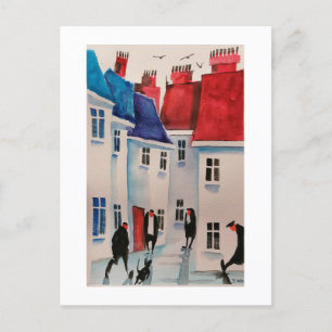 Urban Dwellers Art Postcard 8