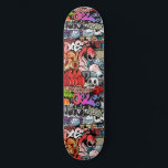 Urban dynamic street art Graffiti art pattern Skateboard<br><div class="desc">This modern full seamless Urban dynamic and explosive street art Graffiti pattern is not only reserved for hip hop artists but for everyone regardless of age and background. Great gifts for friends who want a stunning and creative pattern design,  who want to express themselves as a creative artist.</div>