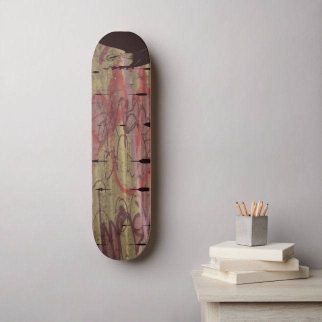 Urban Eagle Graffiti Skateboard (Wall Art)