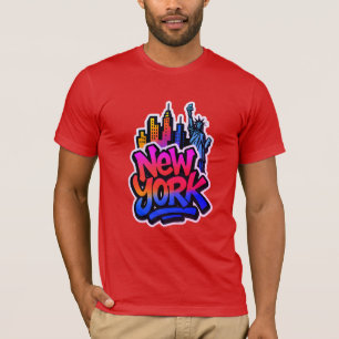 Urban Echo: Graffiti Pulse T-Shirt