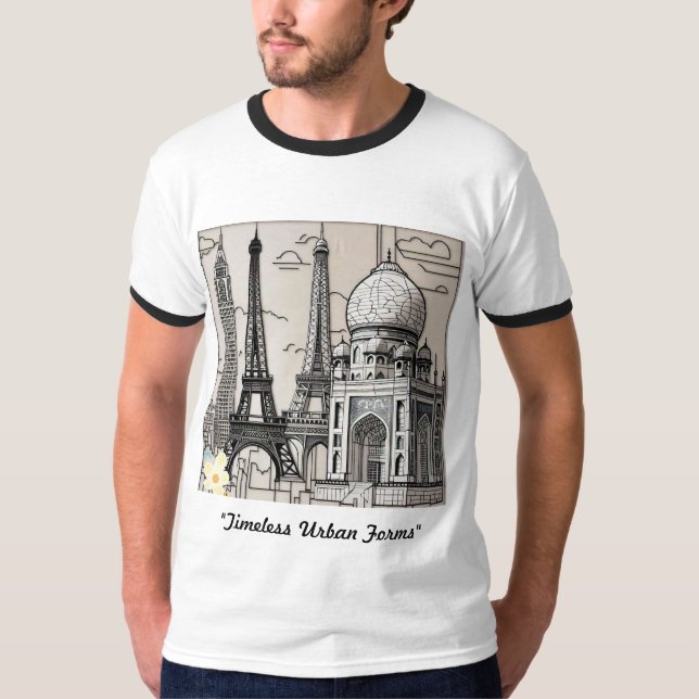 "Urban Echoes" T-Shirt (Front)