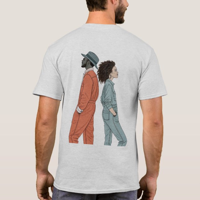 Urban Edge” graphic t-shirt (Back)
