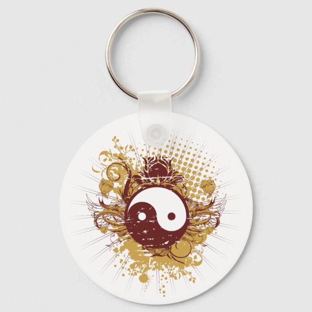 Urban Edge Yin Yang Key Ring (Front)