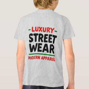 Urban Elegance: Luxury Street Wear Design Tri-Blend Shirt