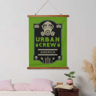Urban Exploration Urbex Hanging Tapestry