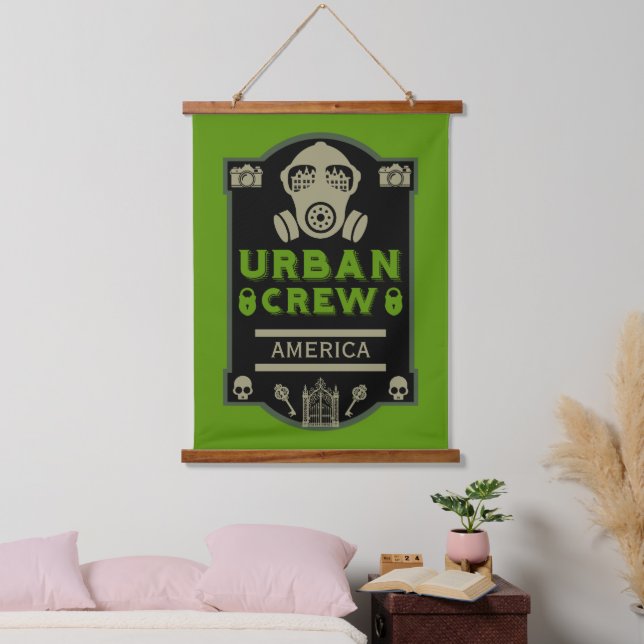  Urban Exploration Urbex  Hanging Tapestry (Bedroom)