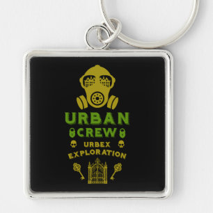  Urban Exploration Urbex  Key Ring