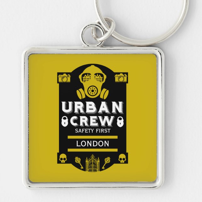  Urban Exploration Urbex  Key Ring (Front)