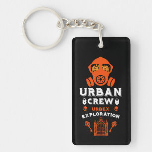  Urban Exploration Urbex  Key Ring
