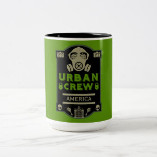 Urban Exploration Urbex Two-Tone Coffee Mug